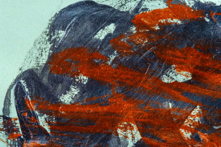 Abstract art backgrounds. Hand painted pearl background. Self madeの写真素材