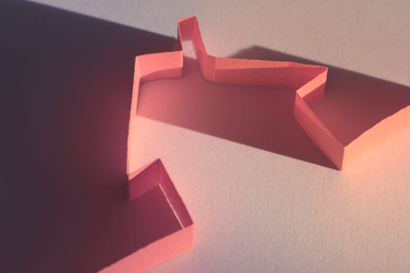 Concept of housing construction, paper abstract house. Insurance of real estate.の写真素材