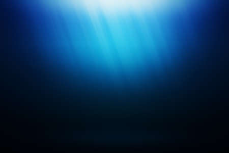 Underwater ocean blue background photo abstract gradientの写真素材