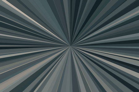 Abstract olive, green color rays background. Stripes beam pattern. Stylish illustration modern trend colors backdrop.の写真素材