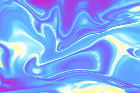 Holographic gradient background. Hologram abstract gradient, holography blurの写真素材
