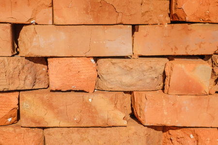 Construction material: paver bricks to be installed on a patio