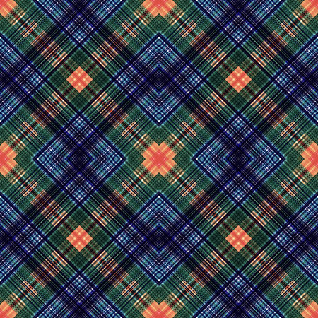 Stripes background, square lines tartan, rectangle diagonal pattern seamless,  abstract celtic.