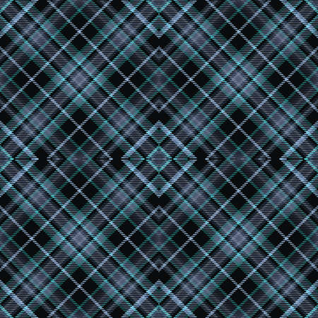 Background tartan, seamless abstract pattern with diagonal lines,  illustration.の写真素材