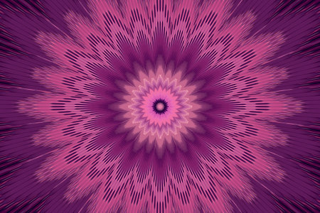 purple pattern floral mandala kaleidoscope background illusion. geometric kalamkari.