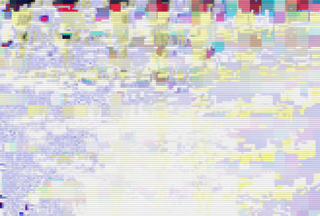 Glitch digital screen pattern white background noise,  design modern.