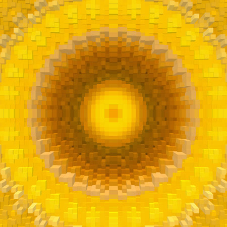 Cube 3d extrude symmetry background pattern wallpaper,  graphic illustration.