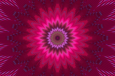 flower pattern floral kaleidoscope amaranth background illusion. mandala.