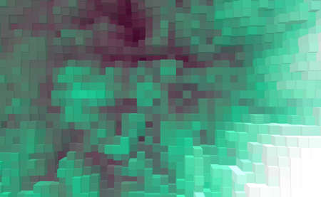 Abstract cube 3d extrude background design texture,  wallpaper shape.の写真素材