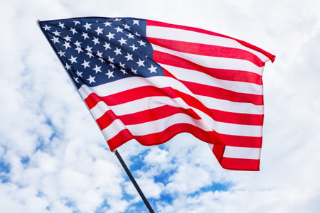 Fflag sky patriotism american usa america blue,  banner background.