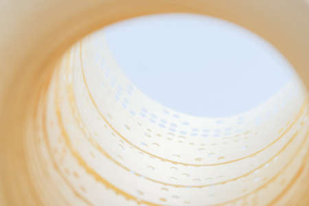 Obsolete data storage technology, old punched tape paper, software retro. Obsolete data storage technology, old punched tape paper, software retro.