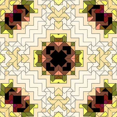 Mosaic abstract background pattern stained backdrop window, glass contemporary.