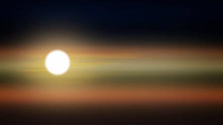 Moon background night gradient light illustration sky, circle.