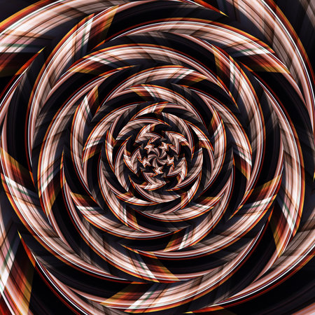 Spiral swirl pattern background abstract vortex design, wallpaper.