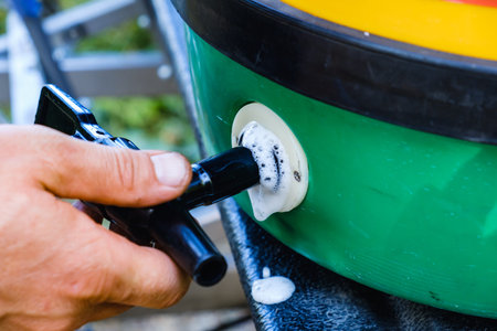 Brewery beer keg alcohol, beverage container
