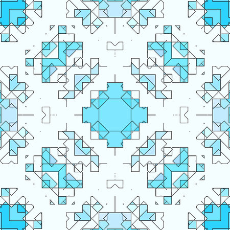 Contour pattern abstract background design white coloring, geometric graphic.