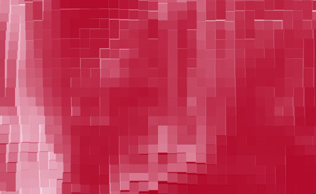 Abstract cube 3d extrude background design texture, digital art.