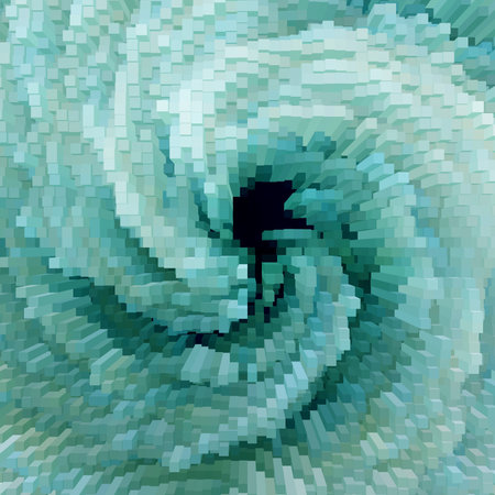 Swirl 3d cube motion abstract spiral background, curve.