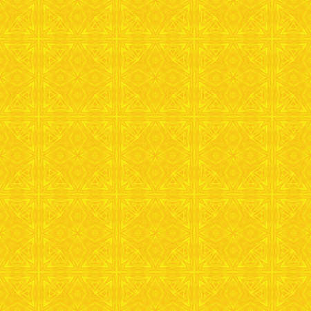 pattern yellow geometric kaleidoscope symmetry abstract design. background decorative.の写真素材