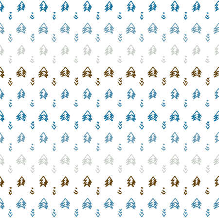 Seamless abstract pattern design hand drawn background, decoration illustration.の写真素材