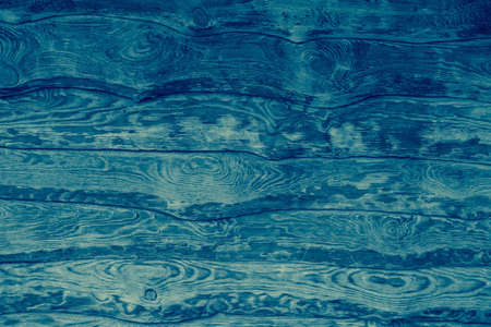 Old blue shabby wooden abstract background texture plankの写真素材