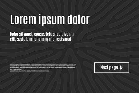 Abstract striped background zebra pattern black and white. Vector pattern.のイラスト素材