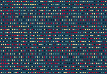 Abstract Vintage Pattern Dot background texture geometric, vector decoration design illustration with copy space.のイラスト素材