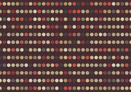 Abstract Vintage Pattern Dot background texture geometric, vector decoration design illustration with copy space.のイラスト素材