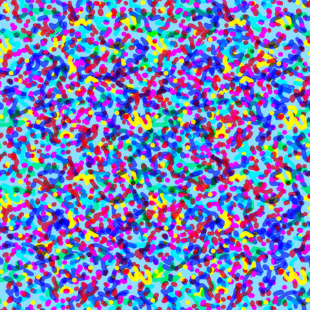 Cheerful joyful motley pattern common in nature, stripes and spots made via morphogenesis. Biology science abstract vector background. Reaction diffusion Turing.のイラスト素材