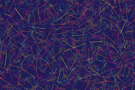 Abstract striped line blue background, vector eps10 illustration. Diagonal motley straight design color multicolor striped colorfull.のイラスト素材