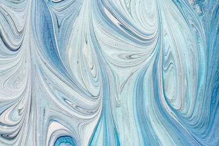 Marble texture paint art abstract liquid background. marbled acrylicの写真素材