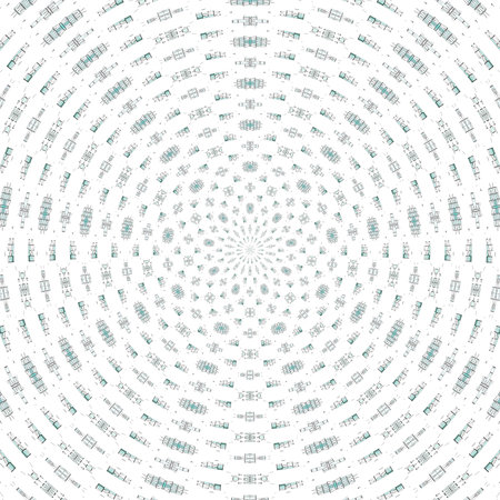 Circle geometric abstract pattern background, round design. circular backdrop