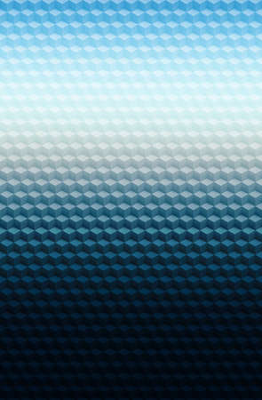 Blue cube geometric pattern abstract background for cover design, modern block.の写真素材