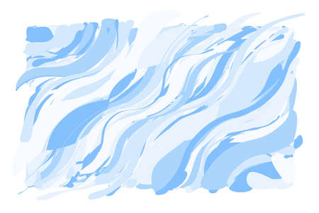 Blue Wave abstract art background shape vector design. pictureのイラスト素材