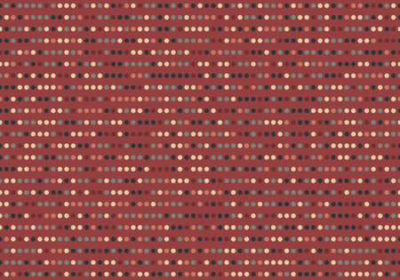 Abstract Vintage Pattern Dot background texture geometric, vector decoration design illustration with copy space.のイラスト素材