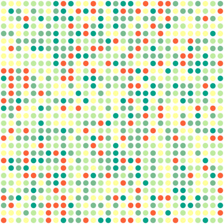 Abstract Vintage Pattern Dot background texture geometric, vector decoration design illustration with copy space.のイラスト素材