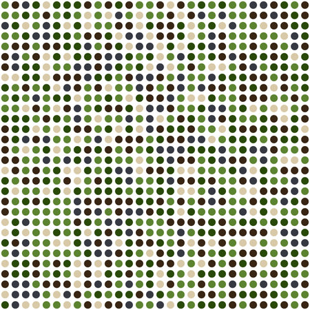 Abstract Vintage Pattern Dot background texture geometric, vector decoration design illustration with copy space.のイラスト素材