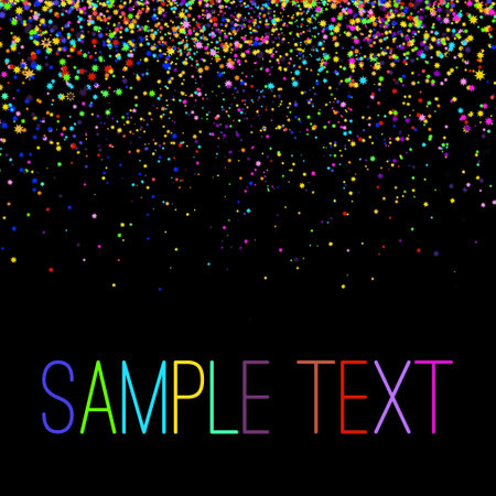 Illustration design disco retro vector party background. light abstractのイラスト素材