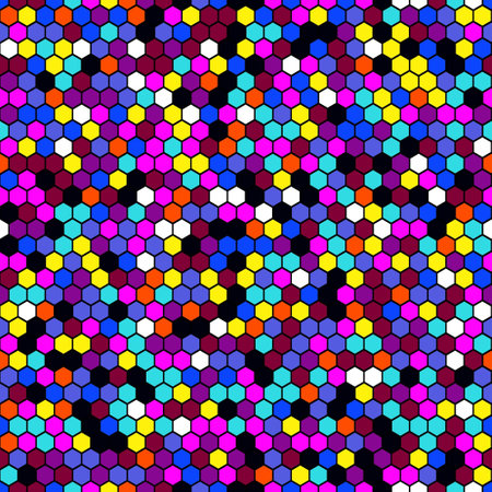 Seamless Illustration design disco retro vector party background. light colorfulのイラスト素材