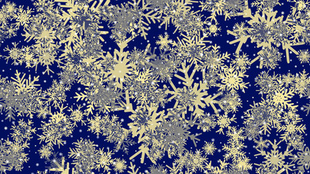 Blue Seamless Christmas background snow illustration xmas winter decoration. celebration merryのイラスト素材