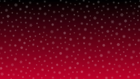 Red Christmas background snow illustration xmas winter decoration. celebration vectorのイラスト素材