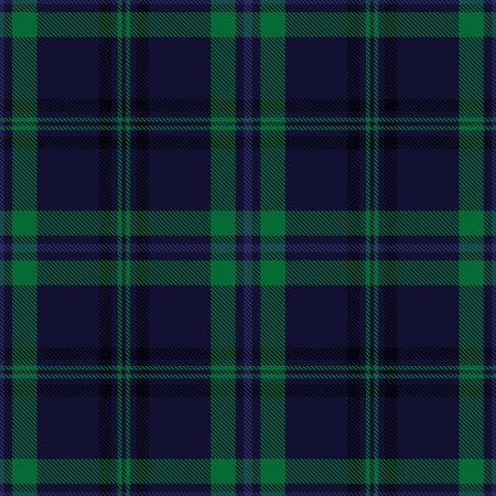 Green Blue Pattern textile seamless tartan plaid vector texture. material backgroundのイラスト素材