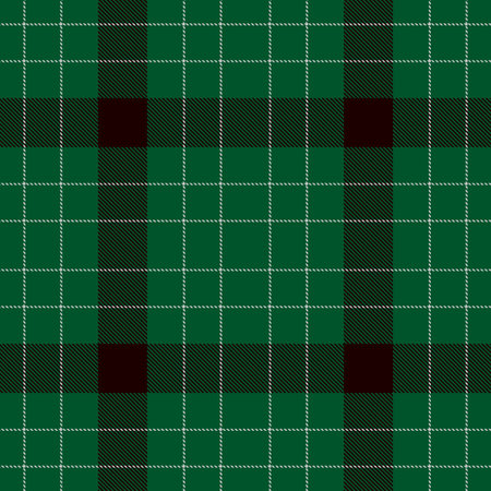 Green Pattern textile seamless tartan plaid vector texture. checkered decorationのイラスト素材