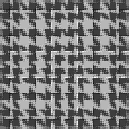 Pattern textile seamless tartan plaid vector texture. fashion designのイラスト素材