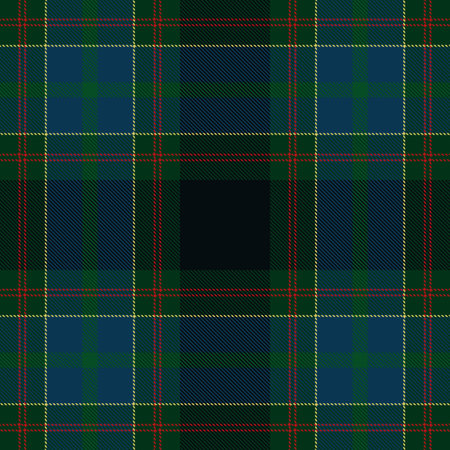 Green Blue Pattern textile seamless tartan plaid vector texture. material backgroundのイラスト素材