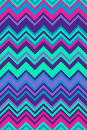 Colorful herringbone chevron texture zigzag vector pattern, abstract geometric seamless backgrounds or vintage wallpaper.のイラスト素材