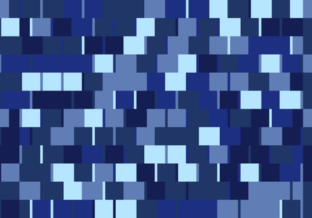 blue Background square abstract seamless rectangle design geometric. illustration vectorのイラスト素材