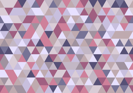 Abstract vintage Pattern Triangle background texture geometric, abstract vector decoration design illustration with copy space.のイラスト素材