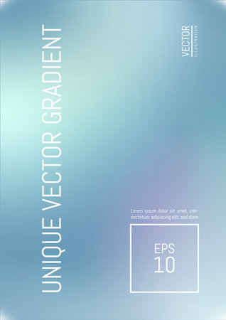 Vector blurred mesh gradient background trend colors for cover leaflet and branding. Abstract design modern color.のイラスト素材