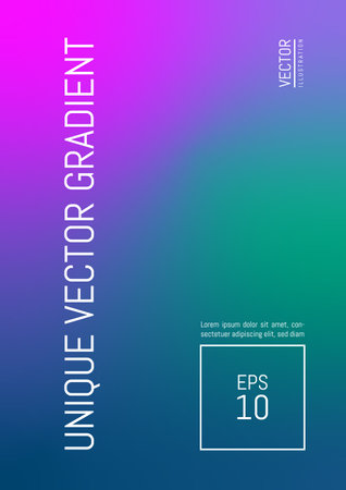 Vector blurred mesh gradient background trend colors for cover leaflet and branding. Abstract design modern color.のイラスト素材